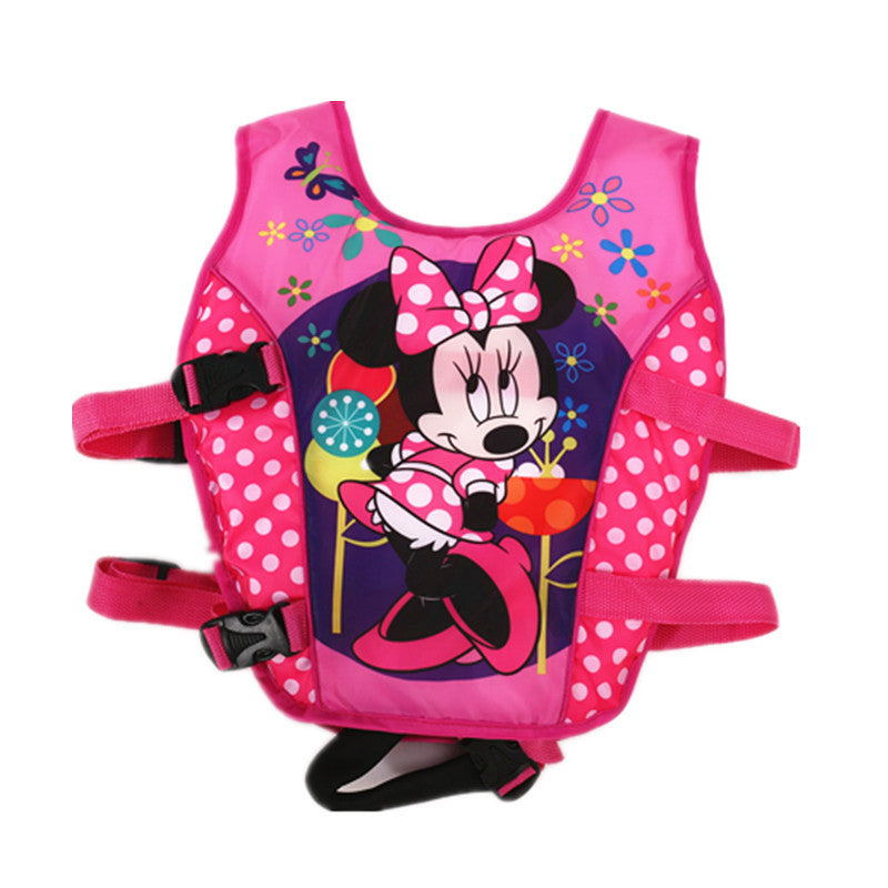 New spot children's life jackets cute cartoon girls boys rafting vest floating water assist swimming