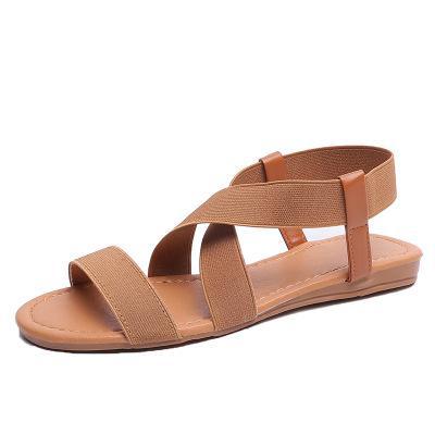 Gladiator Sandals Summer Sandals Women Casual Shoes Female Women Flat Rome Feminina Sandals Soft Bottom Sandalia