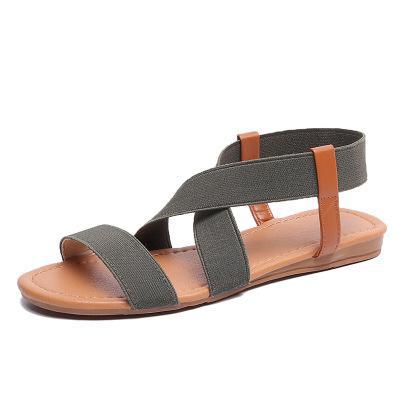 Gladiator Sandals Summer Sandals Women Casual Shoes Female Women Flat Rome Feminina Sandals Soft Bottom Sandalia