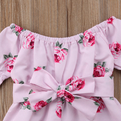 Girl Jumpsuits 6M-5Y US Kids Baby Girl Romper Floral Jumpsuit Sunsuit Summer Outfits Clothes