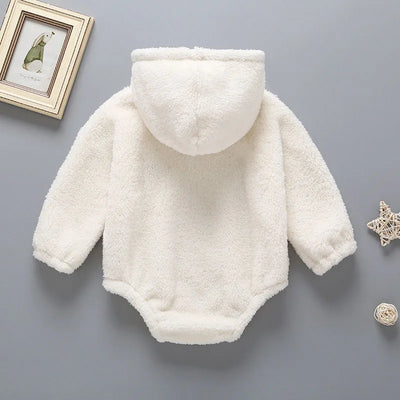 Girls Boys Romper New Born Baby Clothes 2022 Korean Version Of The Spring Baby Girl Romper Baby Plush Jumpsuit Baby Out Clothes