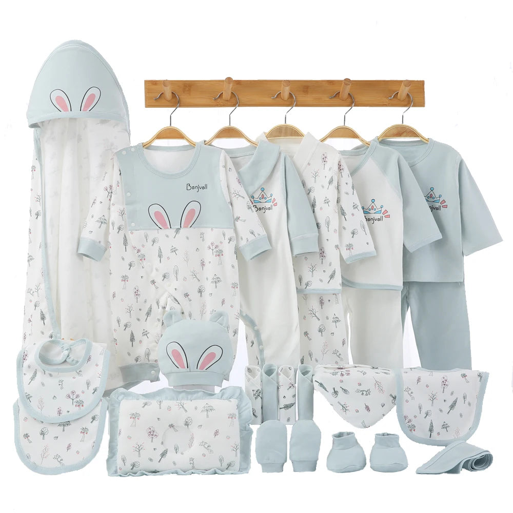 24Pcs Baby Girl Clothes Autumn Cotton Baby Underwear Newborn Baby Clothes 0-6 Month Clothes Clothing Set Baby Clothes