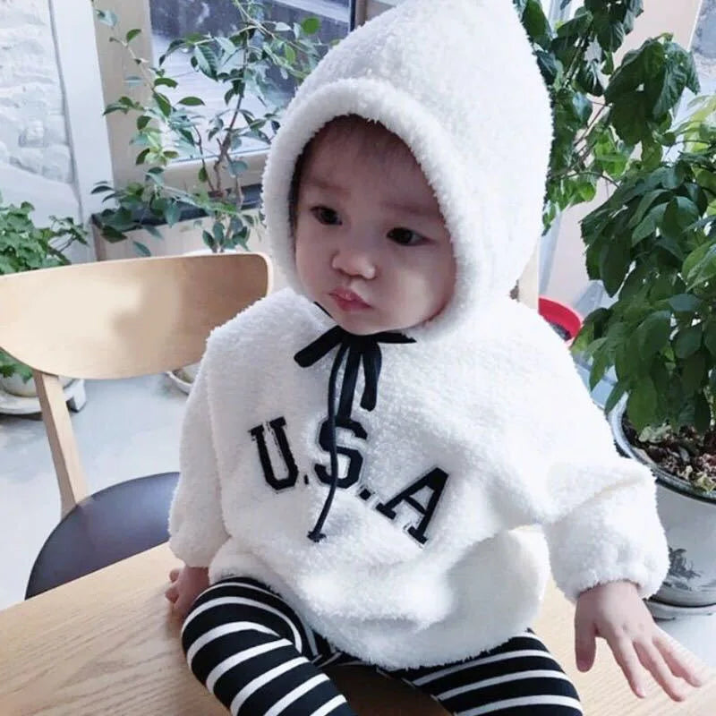 Girls Boys Romper New Born Baby Clothes 2022 Korean Version Of The Spring Baby Girl Romper Baby Plush Jumpsuit Baby Out Clothes