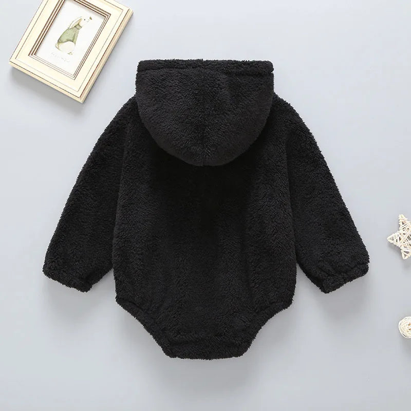 Girls Boys Romper New Born Baby Clothes 2022 Korean Version Of The Spring Baby Girl Romper Baby Plush Jumpsuit Baby Out Clothes