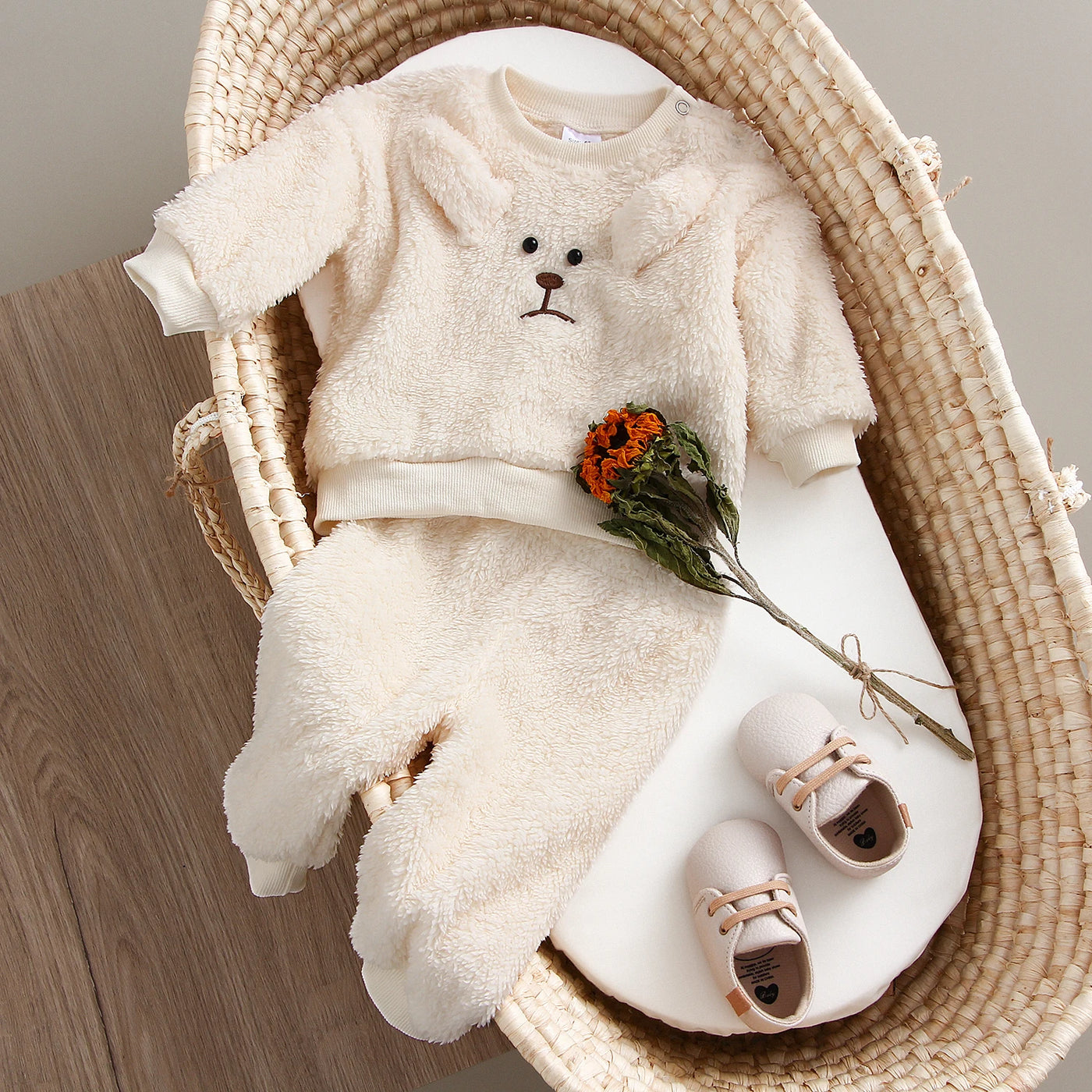 Baby Clothes Sets Infant Winter Autumn Kids Outfits Baby Hoodie Sweatshirt Suit Toddlerr Tops + Pants Warm Baby Clothing Set