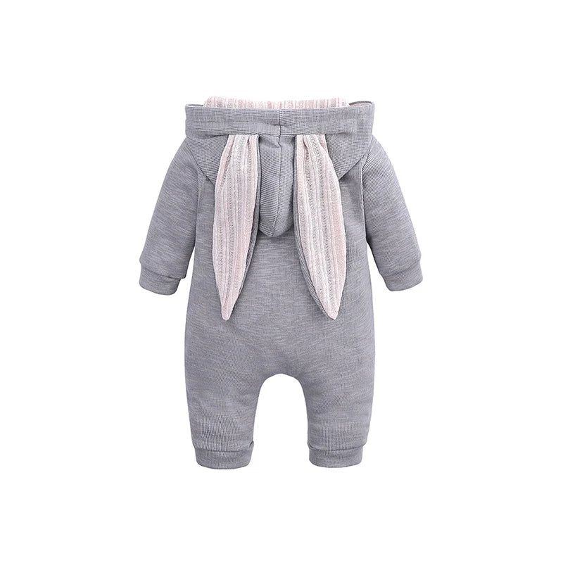 2023 Baby Spring Clothing New Born Baby Jumpsuits Hooded Zipper Crawling Clothes Rompers Baby Boy Clothes Baby Girl Clothes