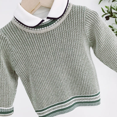 Baby Knitted Sweater Suit Coat Autumn Clothes